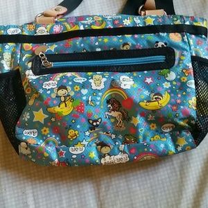 Comic cartoon handbag