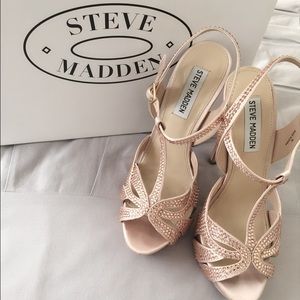 Steve Madden - Blush pink t-strap heels - Sz 7