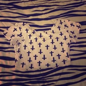 Cross Crop Top
