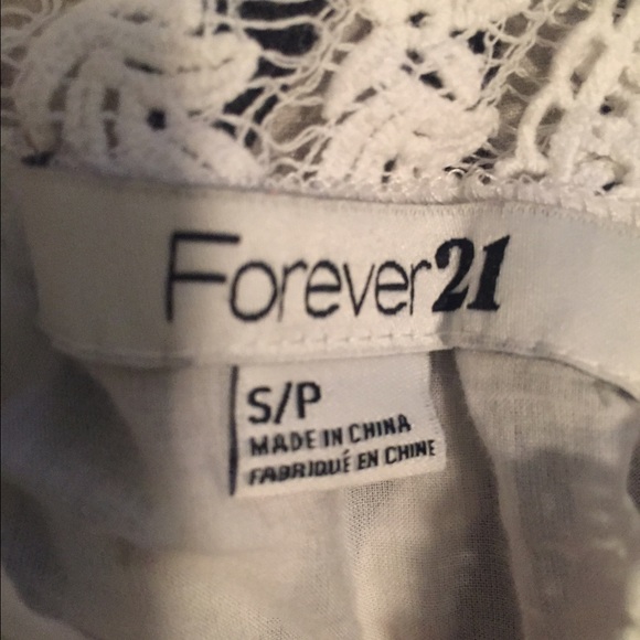 Babydoll white tube top with straps - Picture 2 of 2