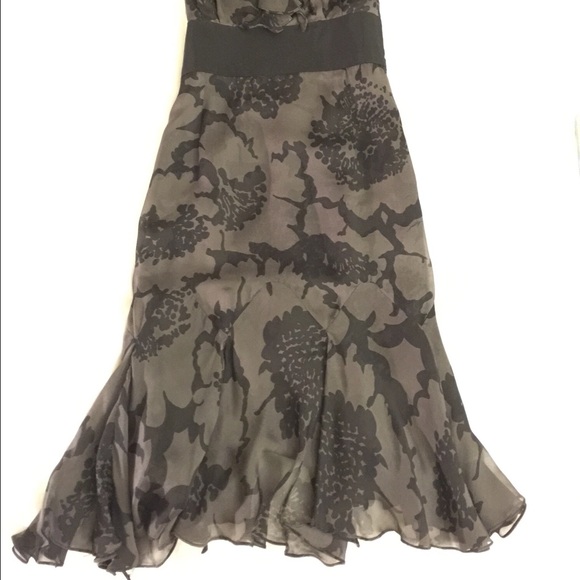 Milly silk midi cocktail dress - Picture 2 of 4