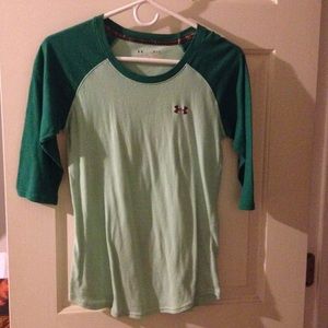 Under Armour baseball tee
