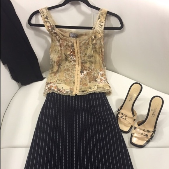 3 PIECE w/ Givenchy Skirt! SZ 8. Couture - Picture 3 of 3