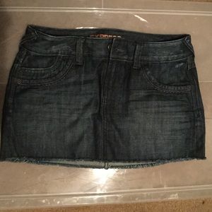 Denim Mini Skirt