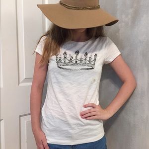 Crown embellished t-shirt