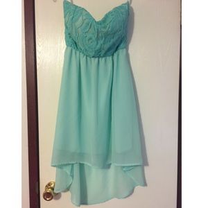 Teal Dress