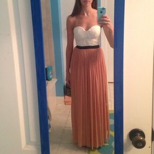 Rue 21 Corset Maxi Dress
