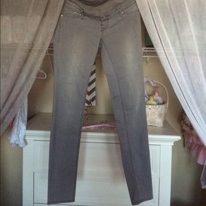 Grey maternity jeans