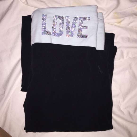 Boot cut teal Victoria's Secret yoga pants