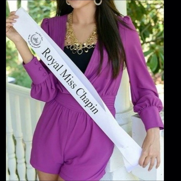 Purple romper - Picture 2 of 3