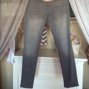 Grey maternity jeans