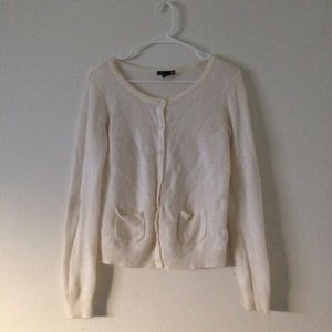 Cream cardigan