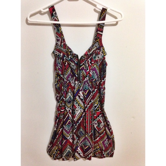 Geometric Tank Dress