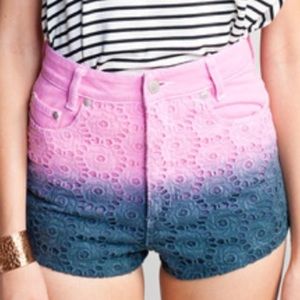 Mink Pink shorts from Nasty Gal