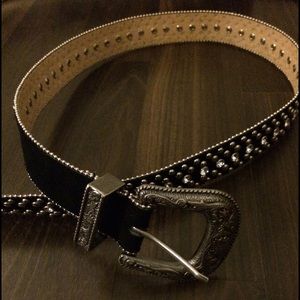Cute black cowgirl belt