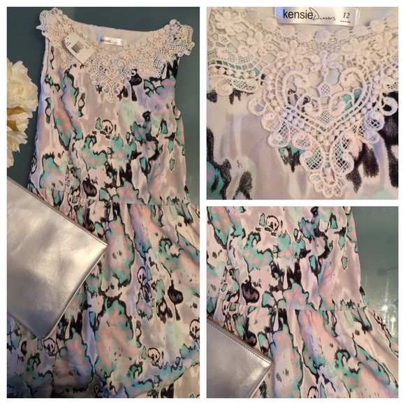 Lace Collar Dress