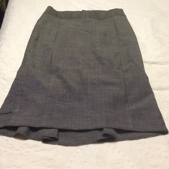 Express Back peplum pencil skirt