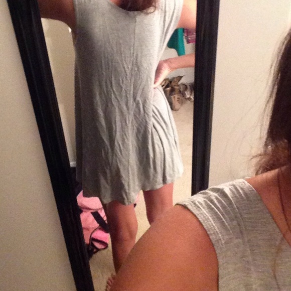 Grey swing dress - Picture 3 of 3