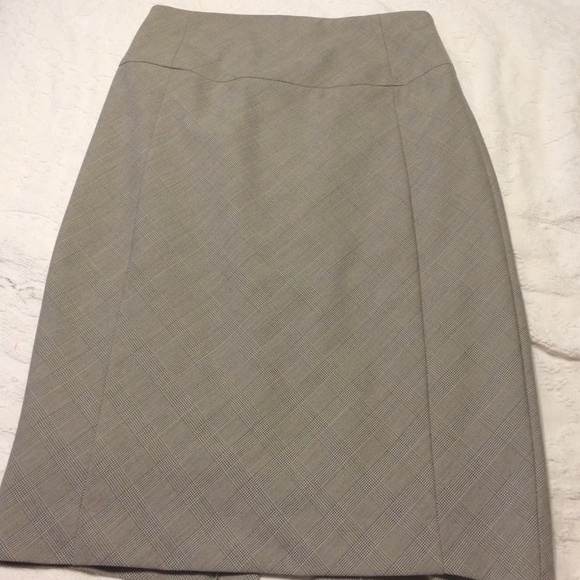 Express Weave pattern pencil skirt