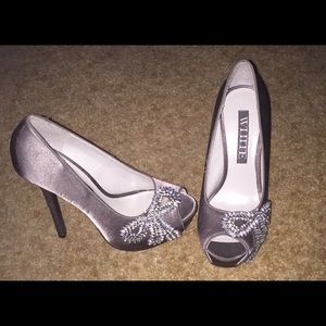 White collection heels by vera wang
