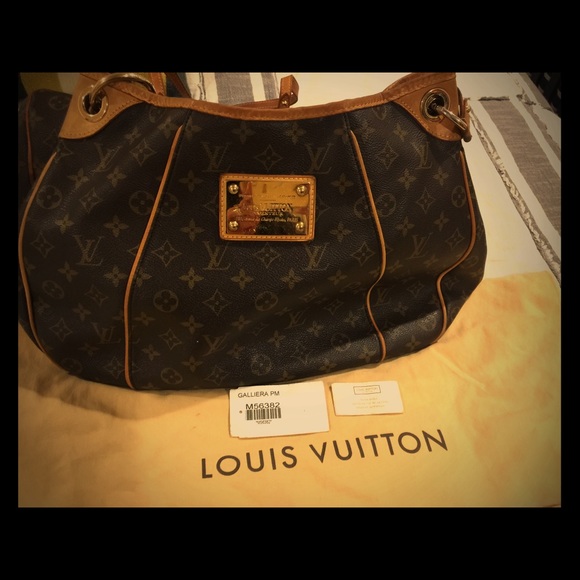 Authentic Monogram Galliera PM