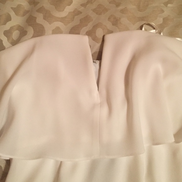 white BCBGMaxAzria dress - Picture 2 of 3