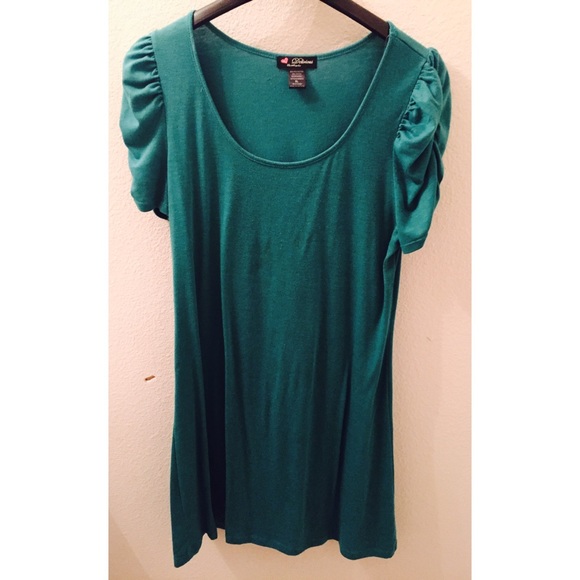 Teal dress
