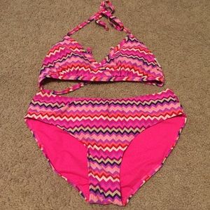 Chevron colorful bikini