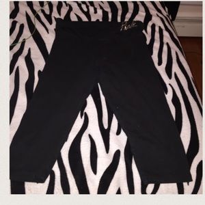 Pink Cropped Leggings