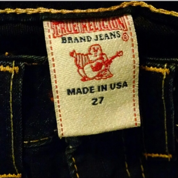 True Religion Jeans - True Religion Dark Wash Sz 27 True Religion Jeans - True Religion Dark Wash Sz 27