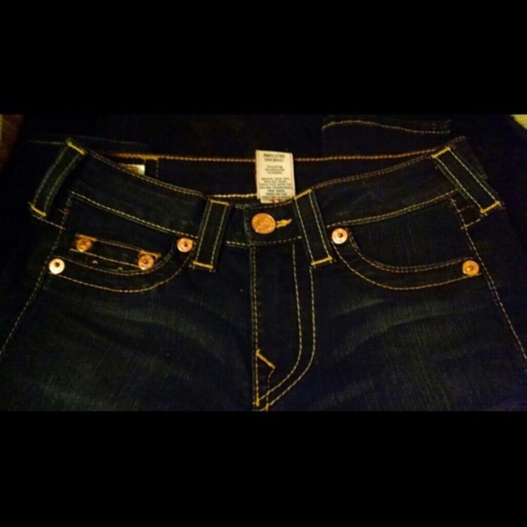 True Religion Jeans - True Religion Dark Wash Sz 27 True Religion Jeans - True Religion Dark Wash Sz 27