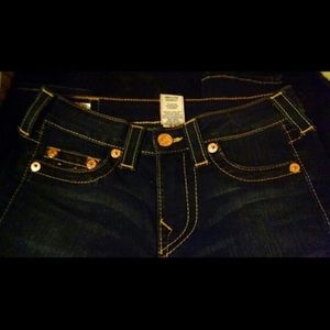 True Religion Jeans - True Religion Dark Wash Sz 27 True Religion Jeans - True Religion Dark Wash Sz 27