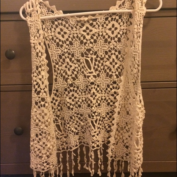 Festival lace vest