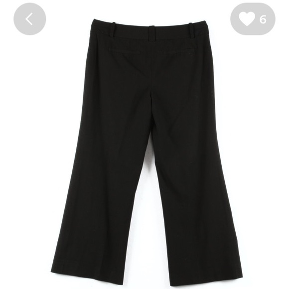 Cropped Black Ann Taylor Loft Pants