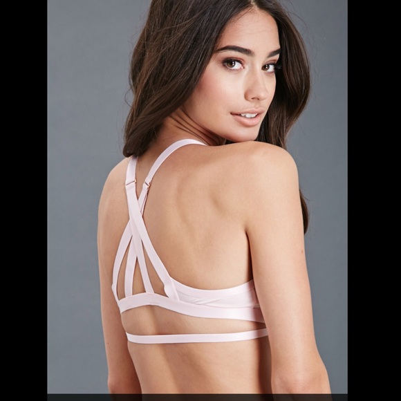 NEW STRAPPY LACE BRALETTE