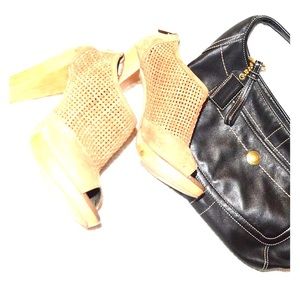 Banana Republic Peep Toe Booties