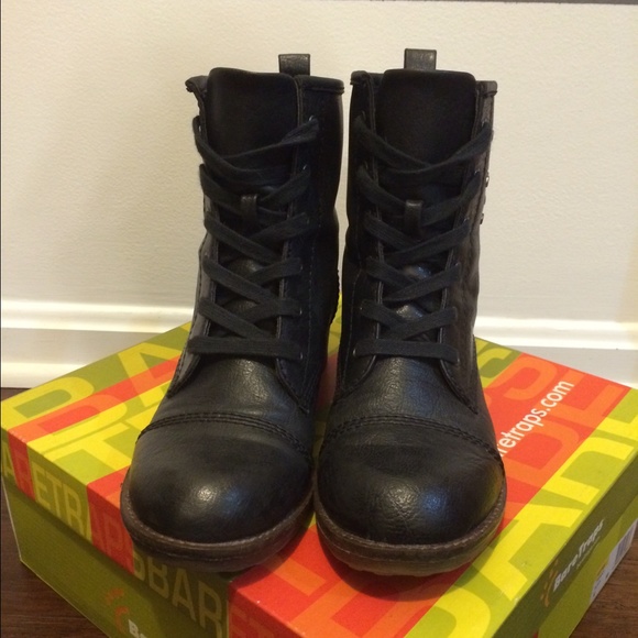 Adorable Studded Combat Boots - Picture 4 of 4