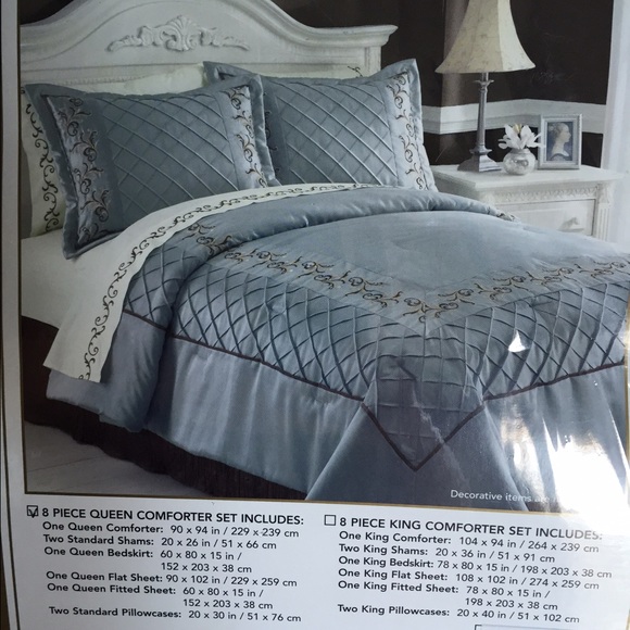 8-piece Queen Comforter Set