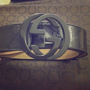 🎉🎉 SOLD 🎉🎉 Interlocking Gucci Belt 40/100