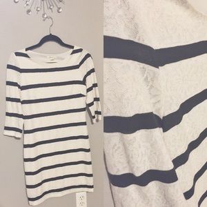 Black and white dress