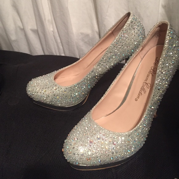 Sparkly heels