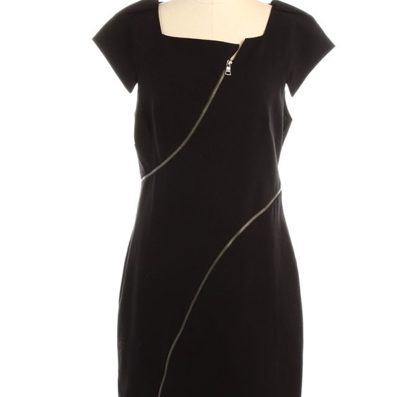 Zip Detail Dress Laundry by Shelli Segal