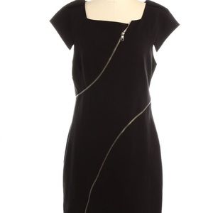 Zip Detail Dress Laundry by Shelli Segal