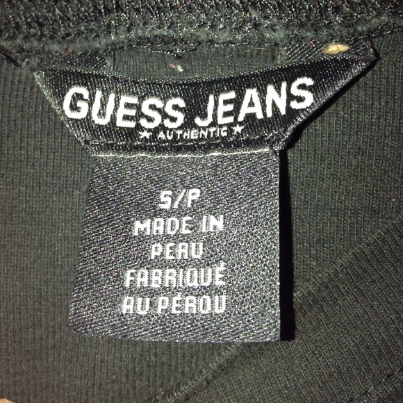 I am selling a long sleeve guess shirt - Picture 2 of 2