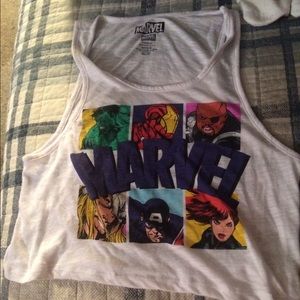 Marvel crop top