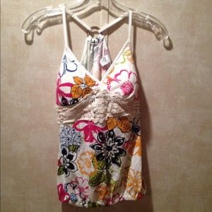 NWT Floral tank top