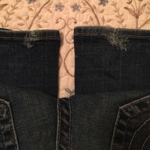 Front and back of trues