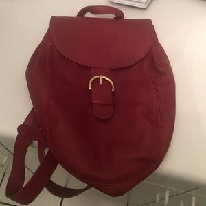 Vintage Coach Backpack Purse