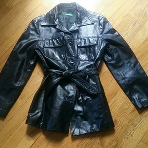 Benetton Leather Jacket