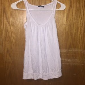 White tank top